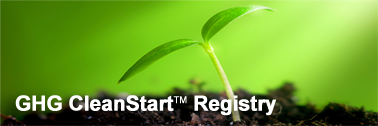 GHG CleanStart(tm) Registry
