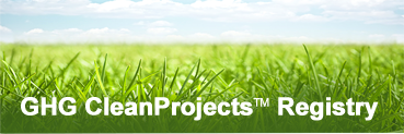 GHG CleanProjects(tm) Registry